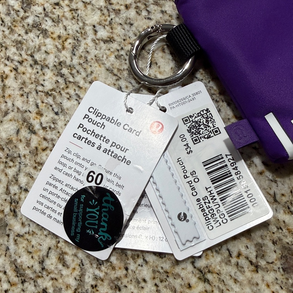 Clippable Card Pouch - Picture 3 of 5